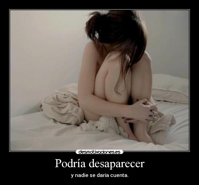 Podría desaparecer - 