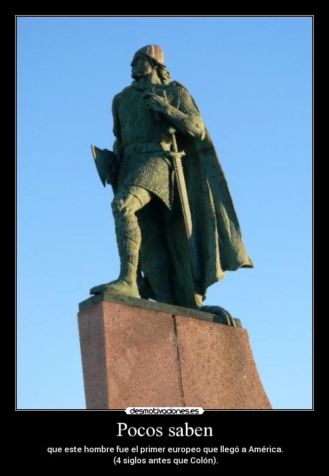 carteles leifr eiriksson america desmotivaciones
