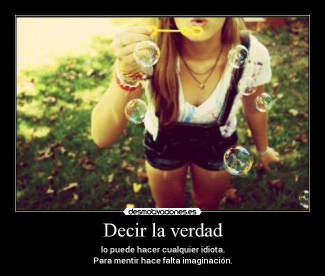 Decir la verdad - 