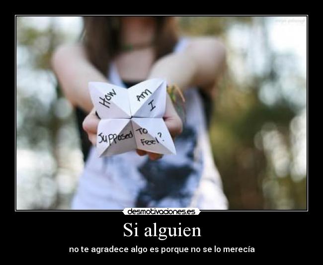 Si alguien - 