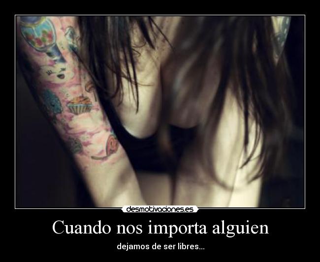 Cuando nos importa alguien - 