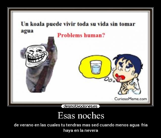 carteles noches desmotivaciones