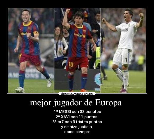 mejor jugador de Europa -