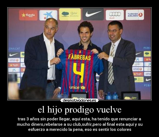 el hijo prodigo vuelve - 