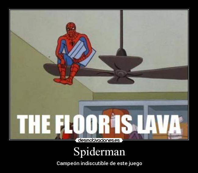 Spiderman - Campeón indiscutible de este juego
