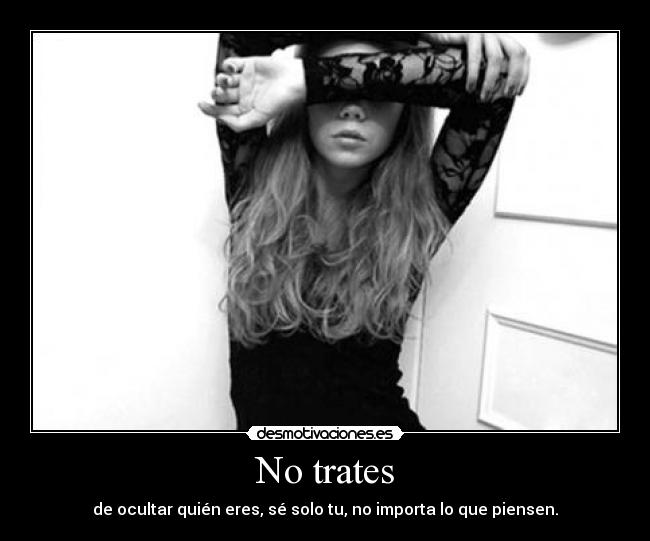 No trates - 