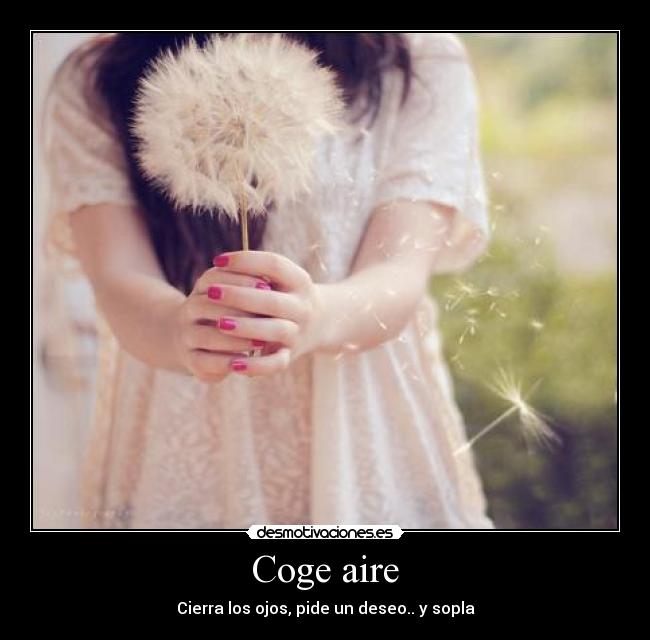 Coge aire - 