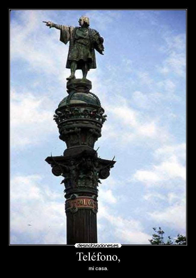 Teléfono, - 