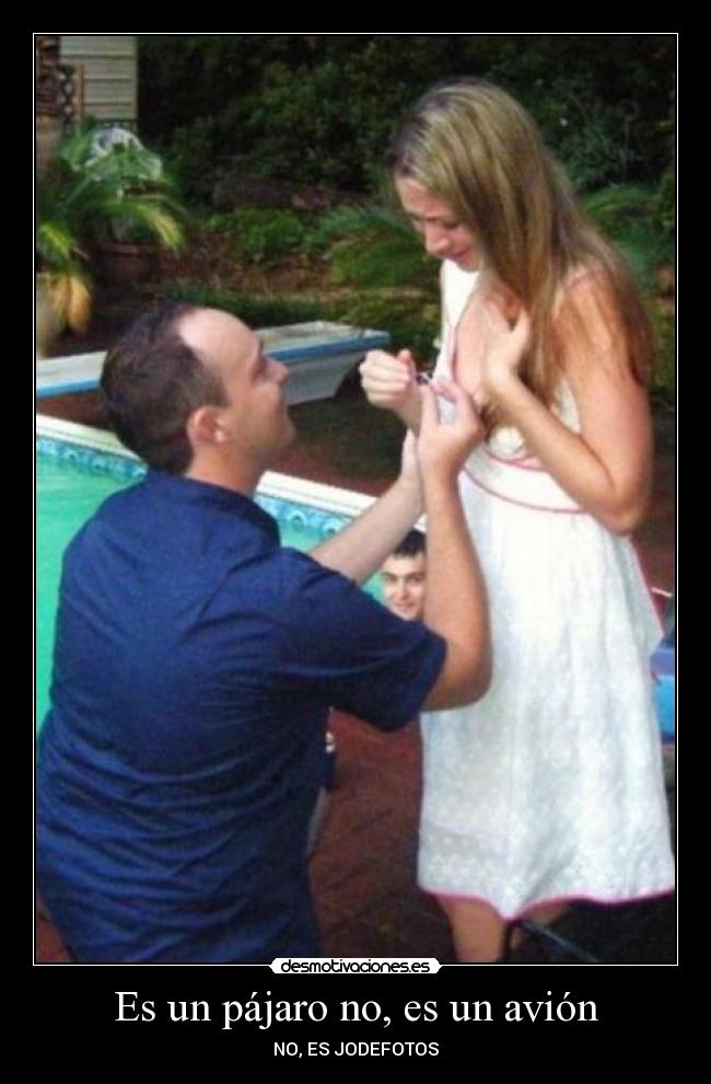 Es un pájaro no, es un avión - 