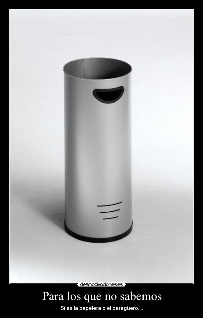 Para los que no sabemos - 