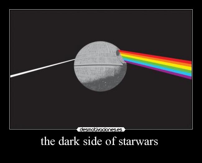 the dark side of starwars -