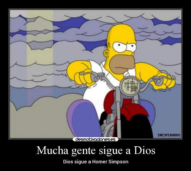 Mucha gente sigue a Dios -