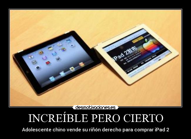 INCREÍBLE PERO CIERTO -