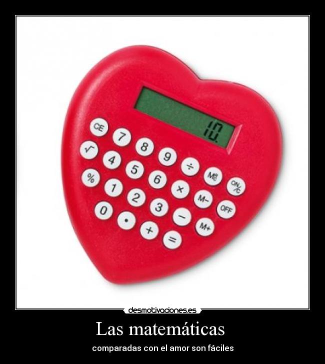 Las matemáticas -
