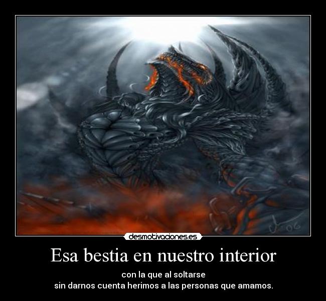 Esa bestia en nuestro interior -