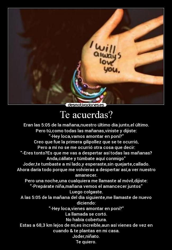 Te acuerdas? - 