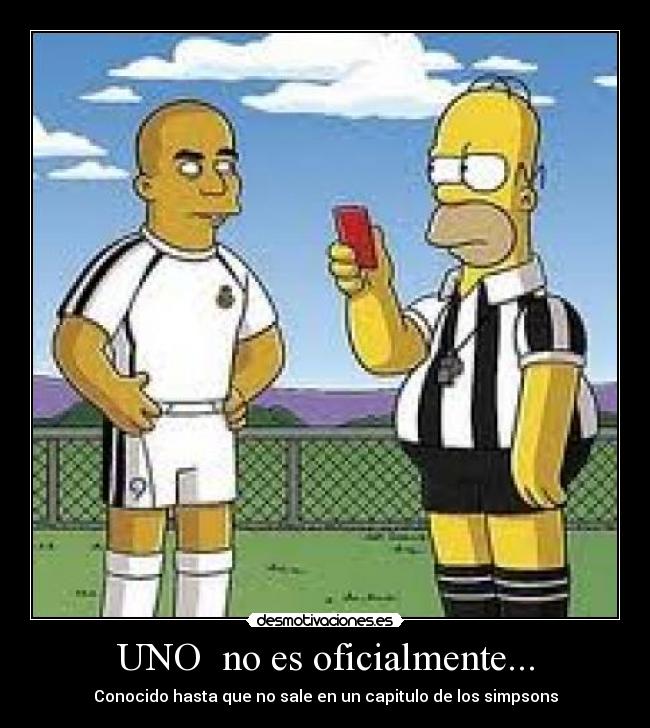 UNO  no es oficialmente... - 