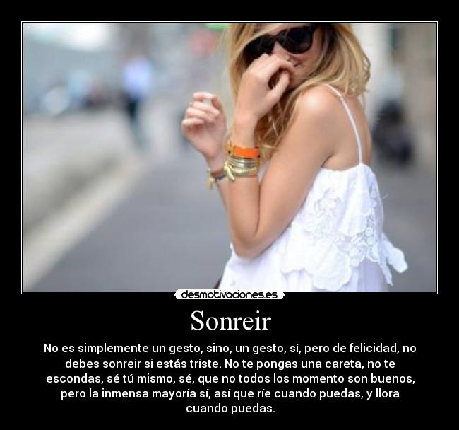 Sonreir -