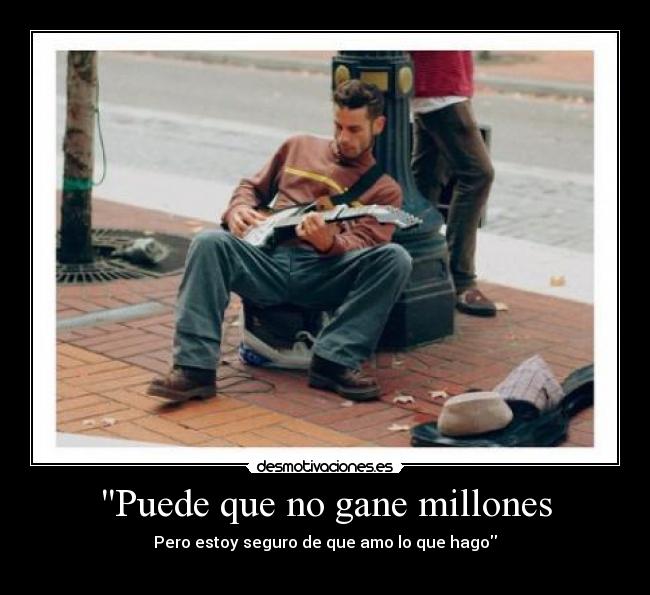 Puede que no gane millones - 