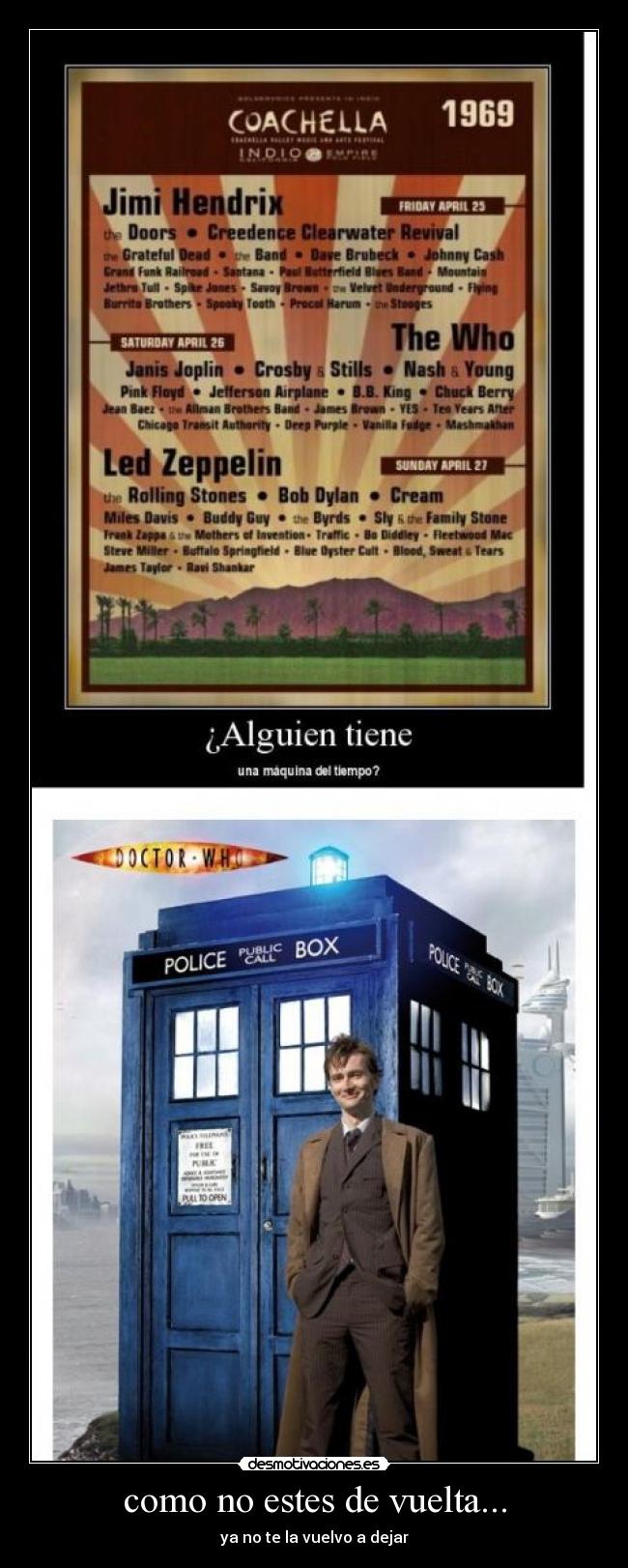 como no estes de vuelta... - 