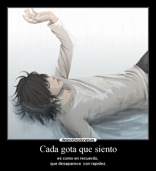 Cada gota que siento - 