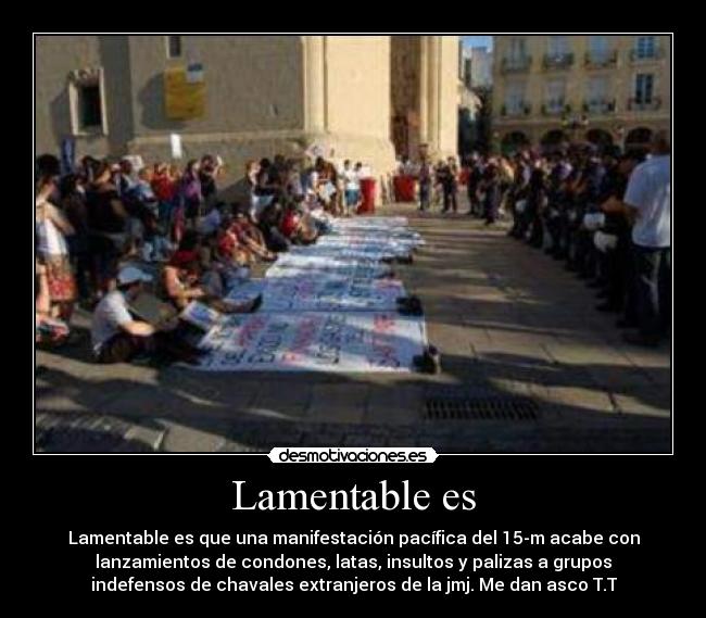 Lamentable es - 