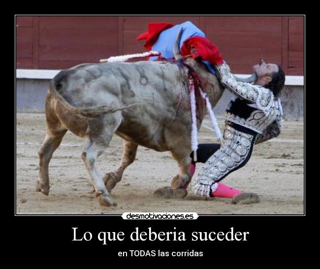 carteles corridas toros desmotivaciones