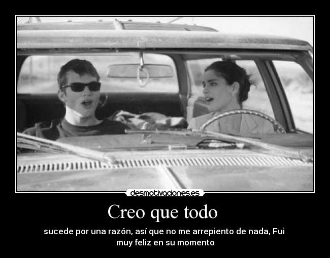 carteles fui feliz contigo desmotivaciones