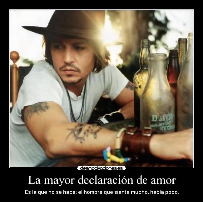 La mayor declaración de amor - 