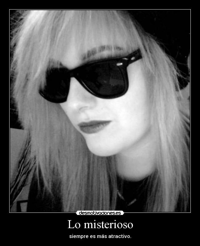 Lo misterioso -