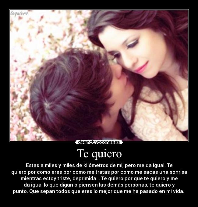 Te quiero -