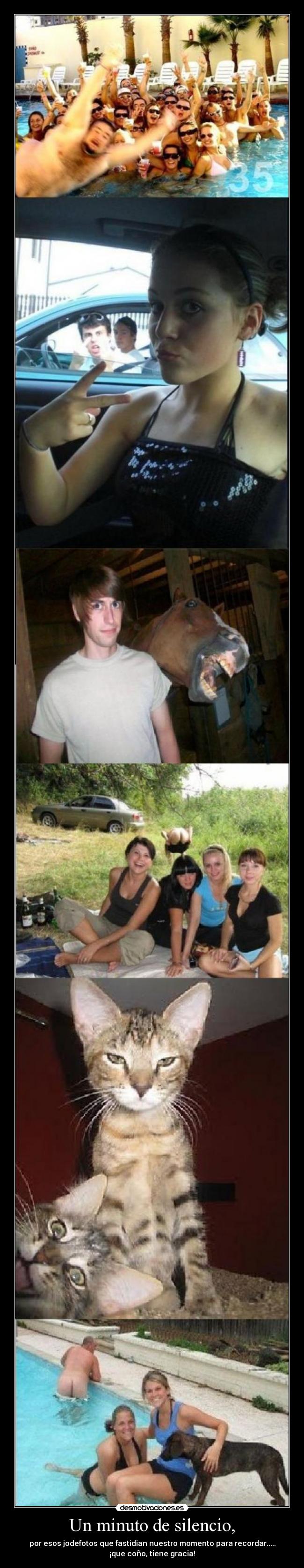 Un minuto de silencio, -