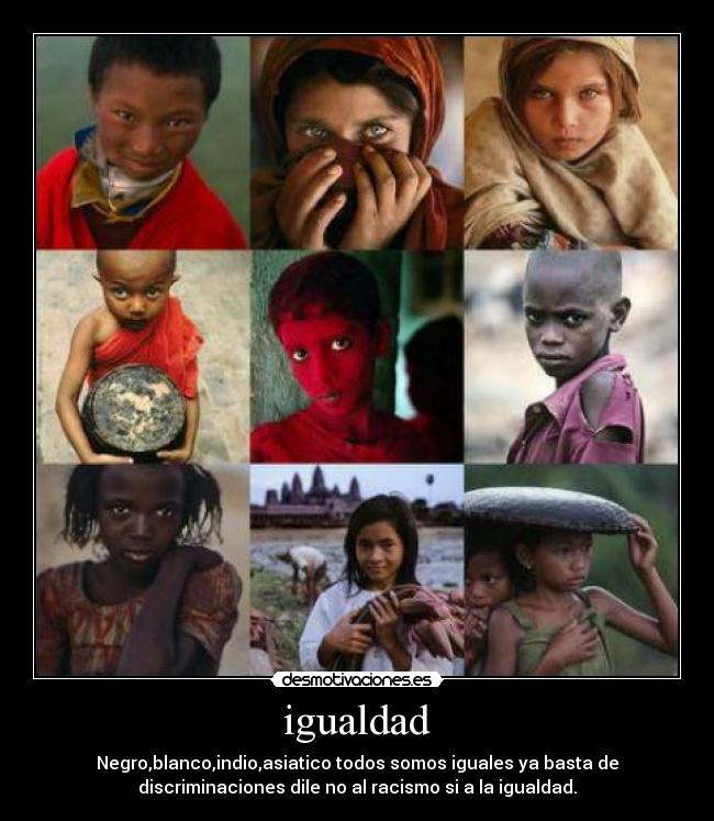 igualdad -