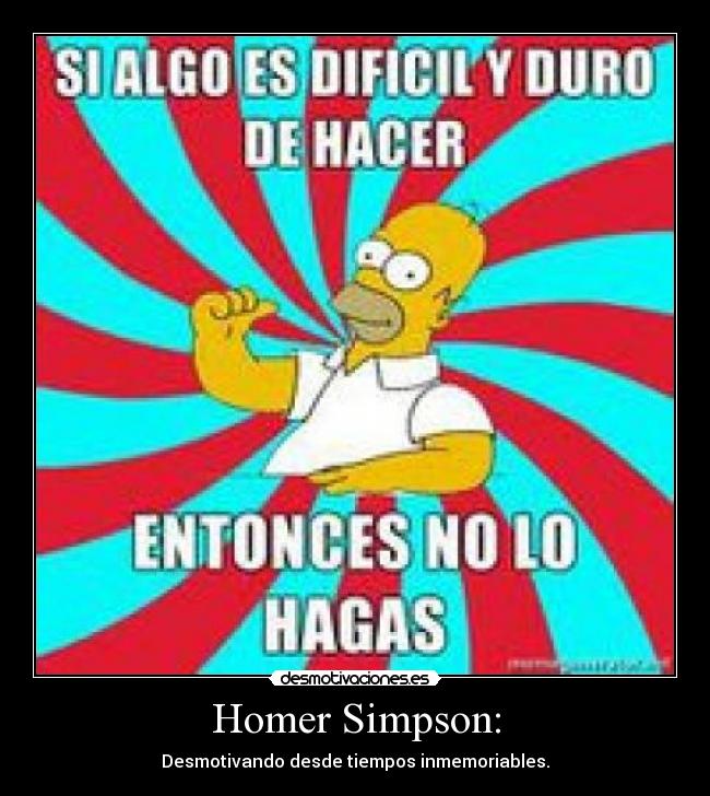 Homer Simpson: - 