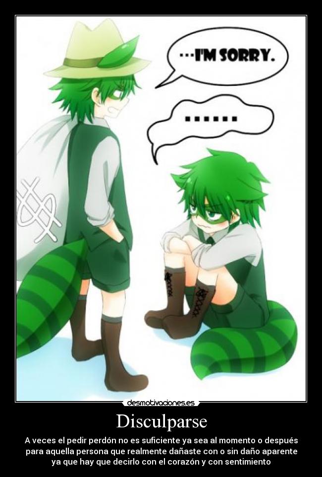 Disculparse - 