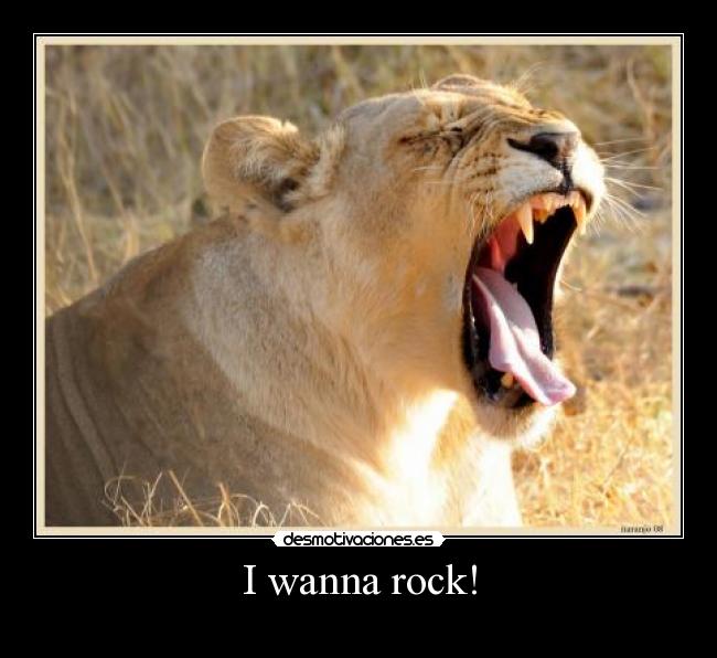 carteles rock desmotivaciones