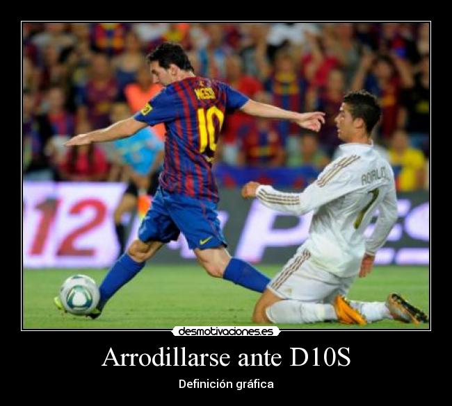 Arrodillarse ante D10S - 