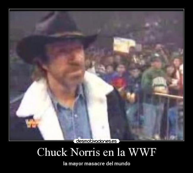 Chuck Norris en la WWF - la mayor masacre del mundo