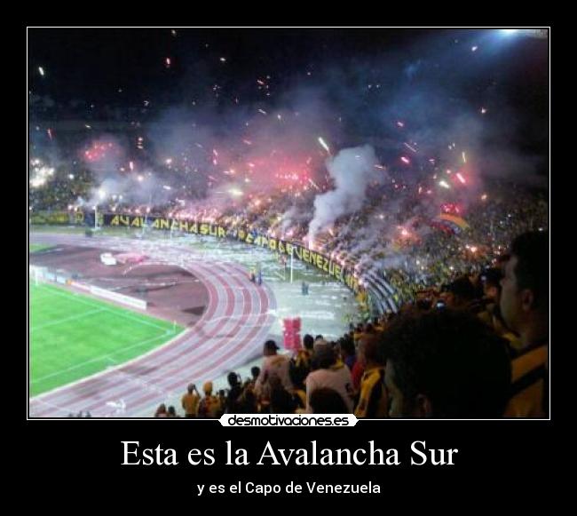 Esta es la Avalancha Sur - y es el Capo de Venezuela