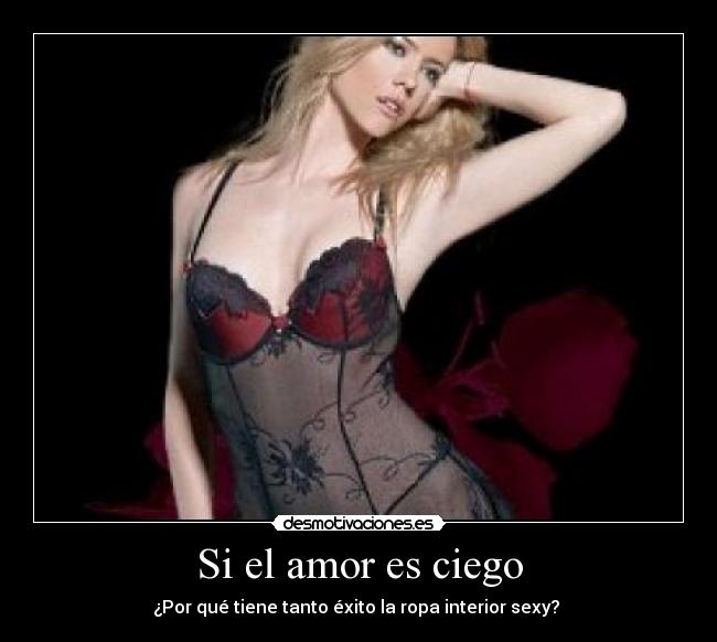 Si el amor es ciego - 