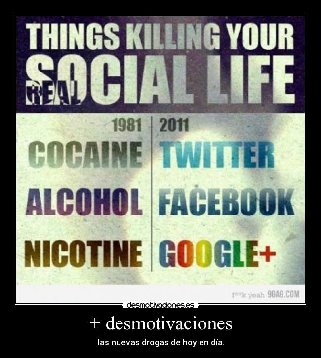 + desmotivaciones - las nuevas drogas de hoy en día.