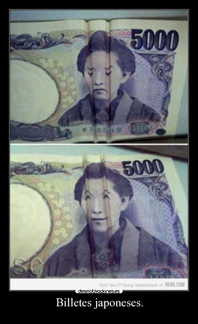 Billetes japoneses. - 