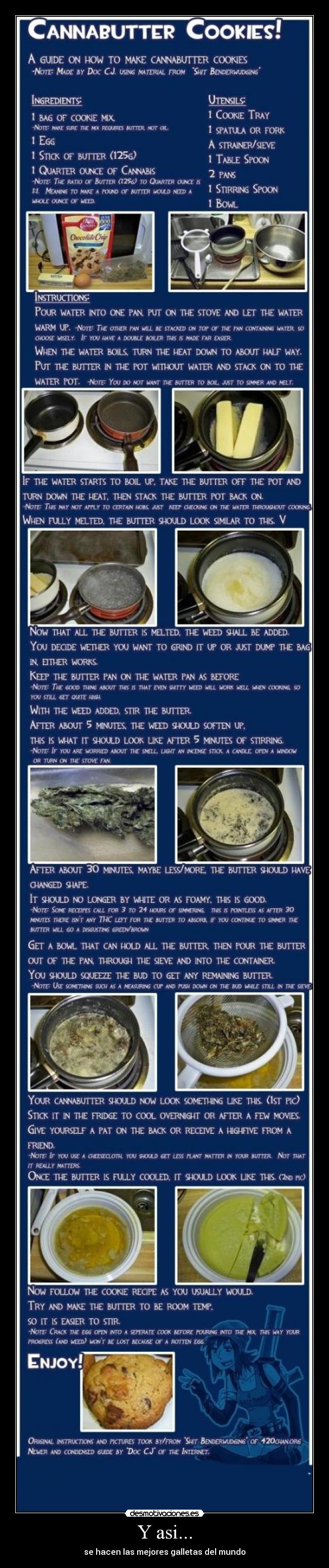 Y asi... - se hacen las mejores galletas del mundo