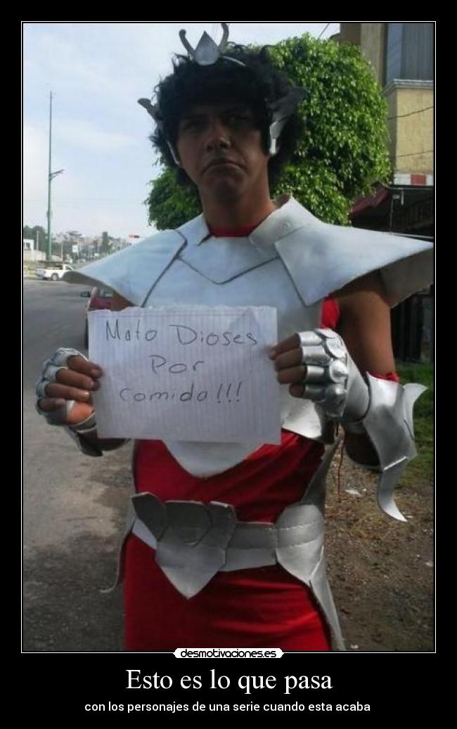 Esto es lo que pasa -