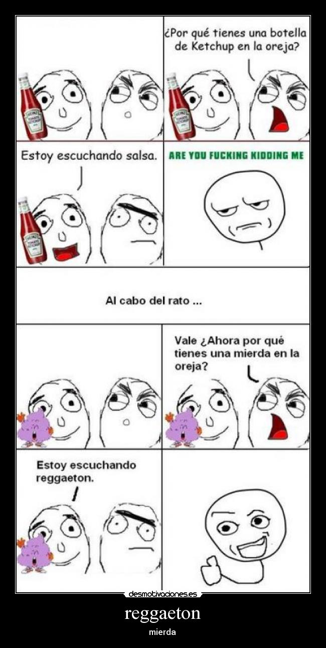 reggaeton - mierda 