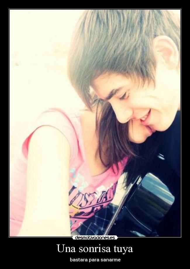 Una sonrisa tuya -