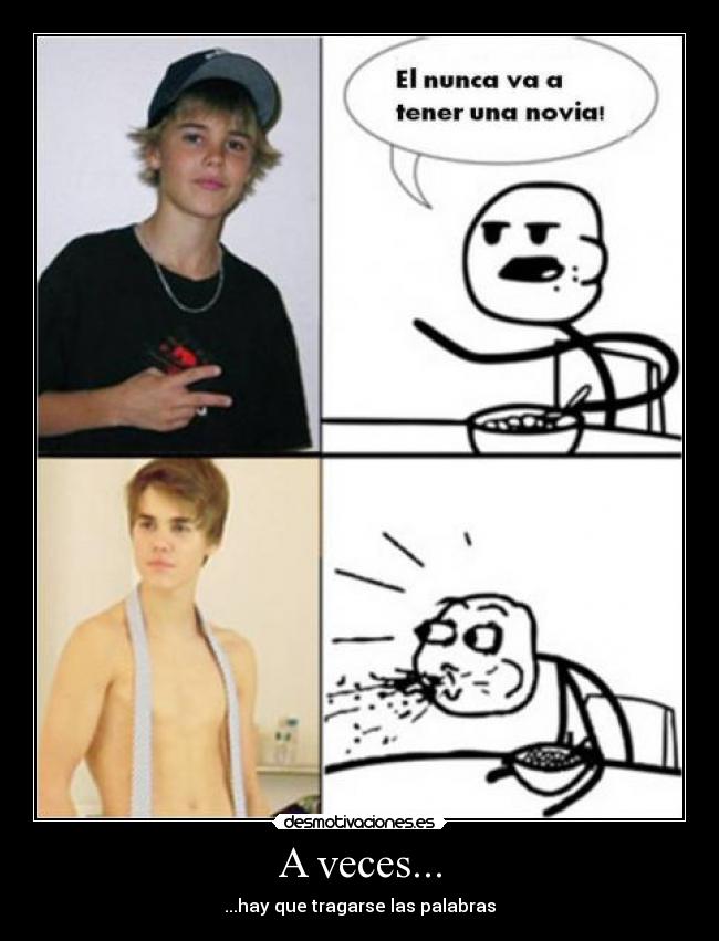 carteles justin bieber desmotivaciones