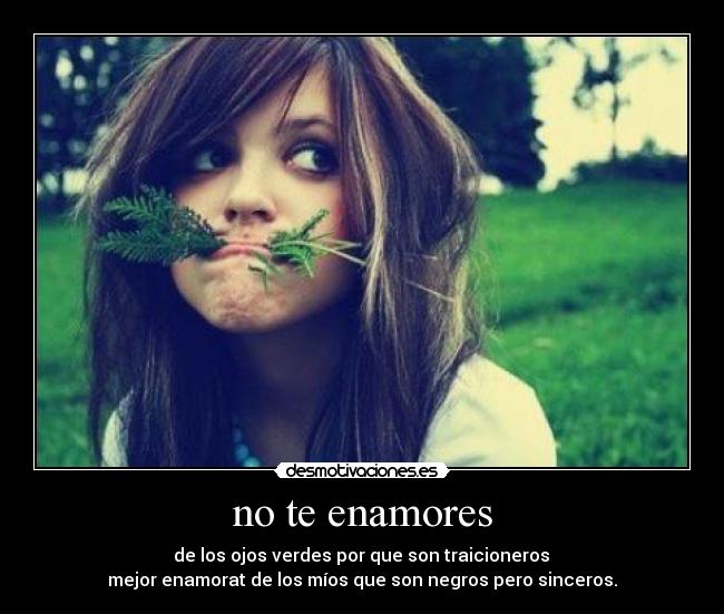 no te enamores - 