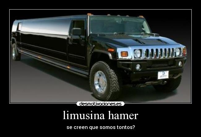 limusina hamer - 
