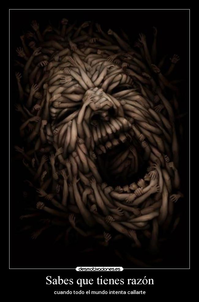 carteles razon desmotivaciones